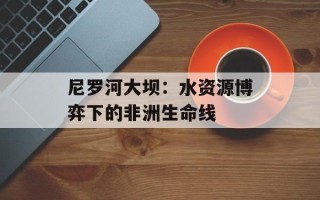 尼罗河大坝：水资源博弈下的非洲生命线