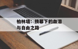 柏林墙：铁幕下的血泪与自由之路