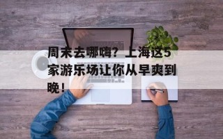 周末去哪嗨？上海这5家游乐场让你从早爽到晚！
