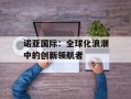 诺亚国际：全球化浪潮中的创新领航者