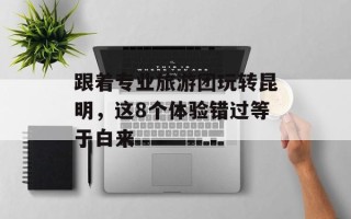 跟着专业旅游团玩转昆明，这8个体验错过等于白来