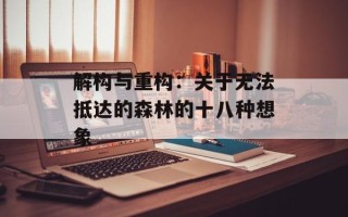 解构与重构：关于无法抵达的森林的十八种想象