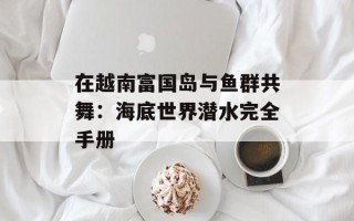 在越南富国岛与鱼群共舞：海底世界潜水完全手册