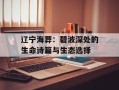 辽宁海葬：碧波深处的生命诗篇与生态选择