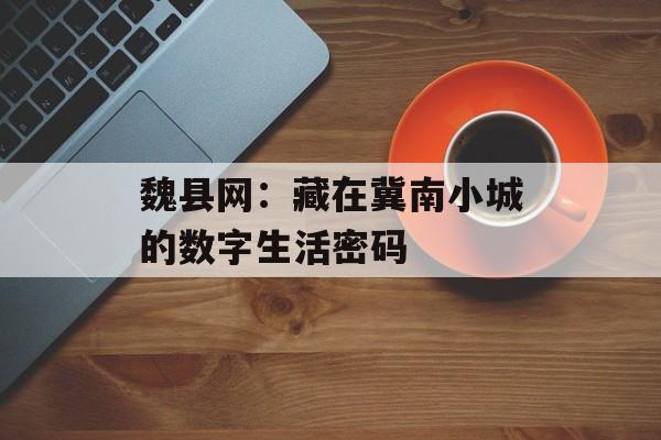 魏县网：藏在冀南小城的数字生活密码-第1张图片-