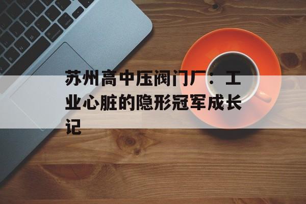 苏州高中压阀门厂：工业心脏的隐形冠军成长记-第1张图片-