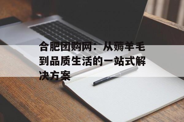 合肥团购网：从薅羊毛到品质生活的一站式解决方案-第1张图片-
